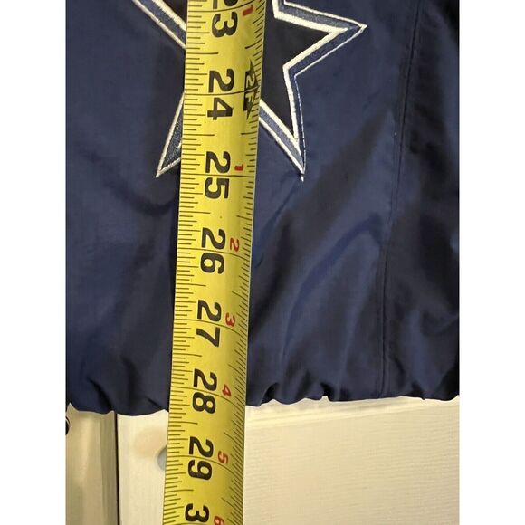 Dallas Cowboys Nike NFL Double Hooded Puffer Jacket Size XL RN 94878 CA 34428 - Picture 3 of 12